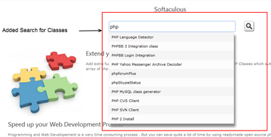 Classes Search