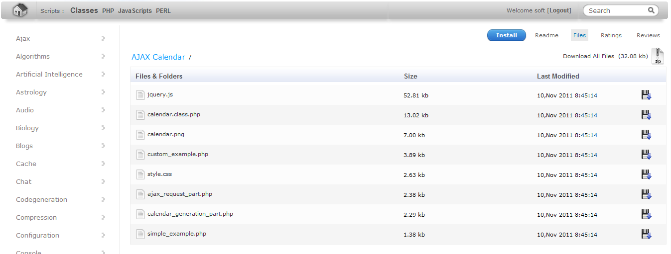 Classes Codeview