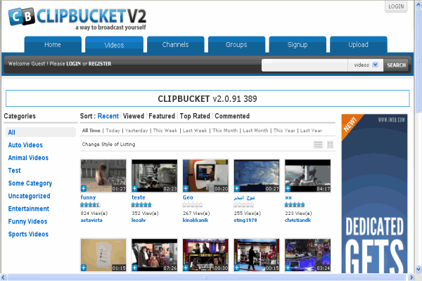screenshot-ClipBucket