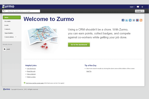 screenshot-Zurmo