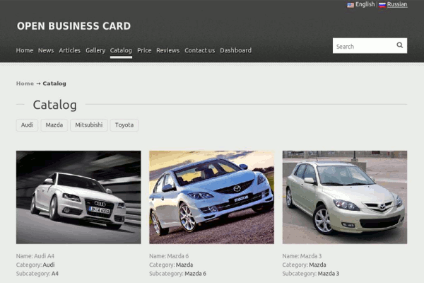 screenshot-Open Business Card