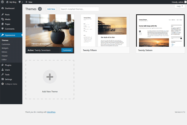 screenshot-WordPress 4.9