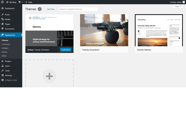 screenshot-WordPress 5.0