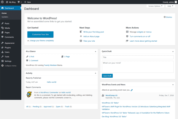 screenshot-WordPress 5.2