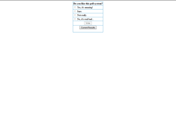 screenshot-Simple PHP Poll