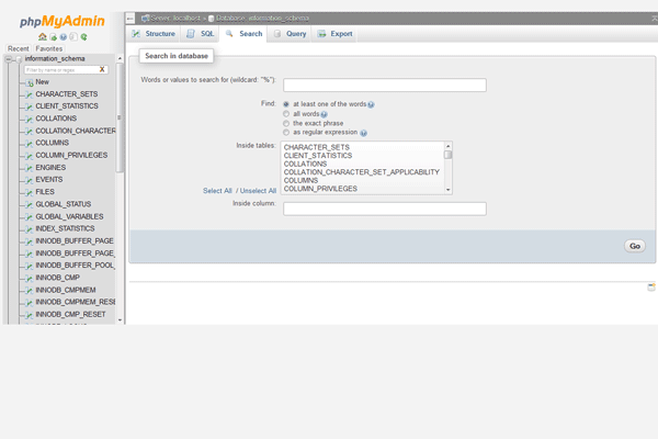 screenshot-phpMyAdmin 4.9