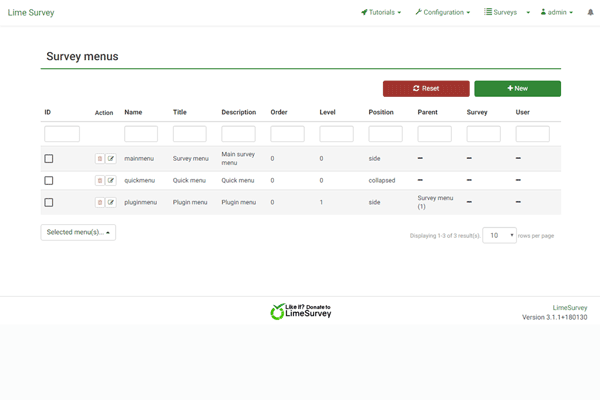 screenshot-LimeSurvey 3