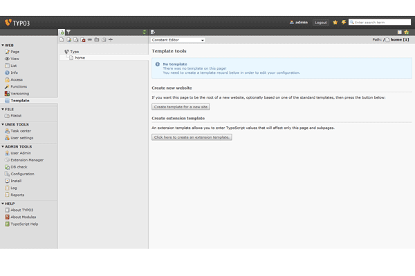 screenshot-TYPO3 45