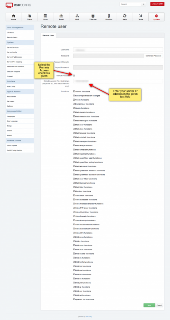 Installing Softaculous in ISPConfig