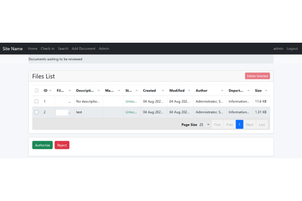 screenshot-OpenDocMan