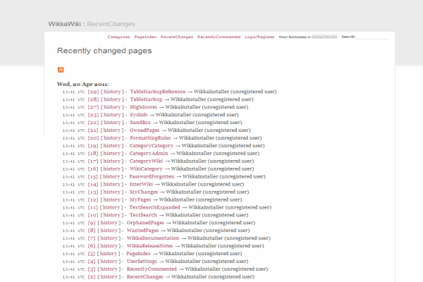 screenshot-WikkaWiki