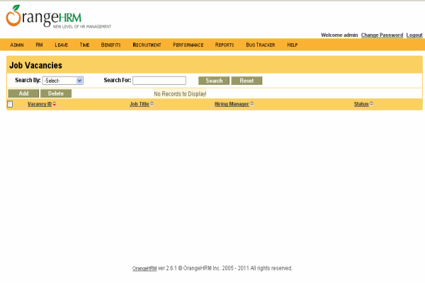 screenshot-OrangeHRM