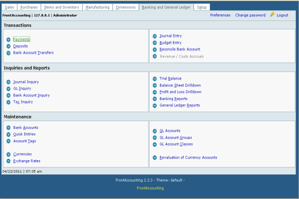 screenshot-FrontAccounting