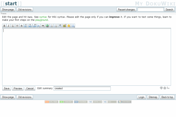 screenshot-DokuWiki