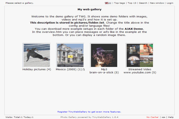 screenshot-TinyWebGallery