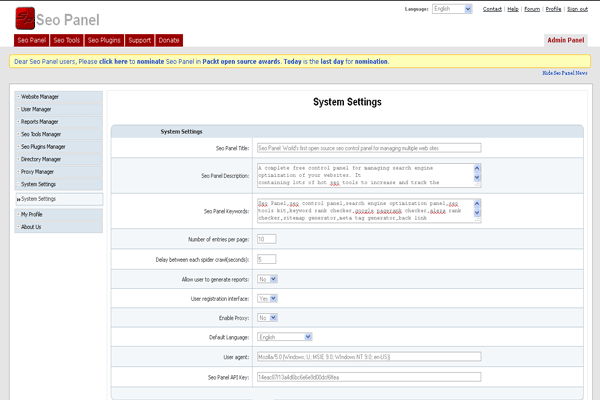 screenshot-Seo Panel