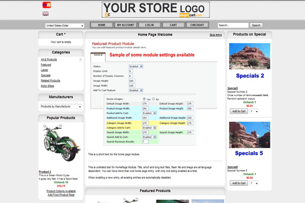 screenshot-AlegroCart