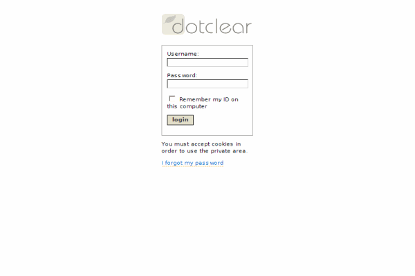 screenshot-Dotclear