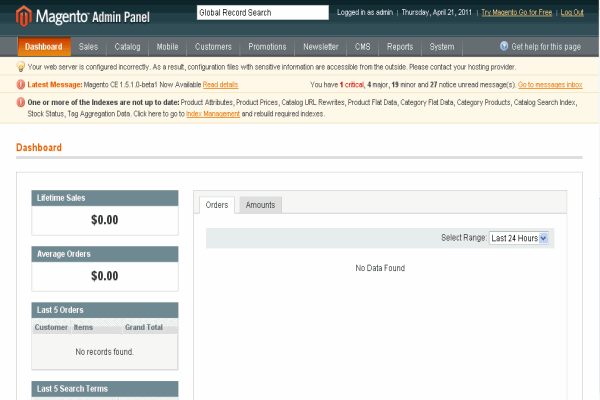 screenshot-Magento