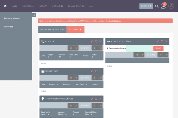 screenshot-SuiteCRM
