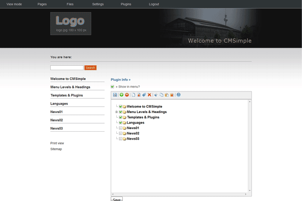 screenshot-CMSimple
