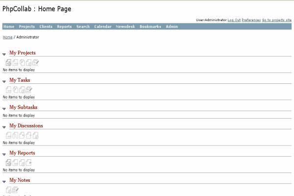 screenshot-phpCollab