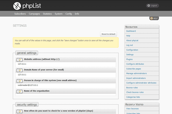 screenshot-phpList