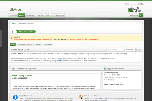 screenshot-ElkArte