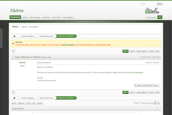 screenshot-ElkArte