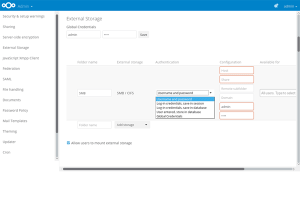 screenshot-Nextcloud