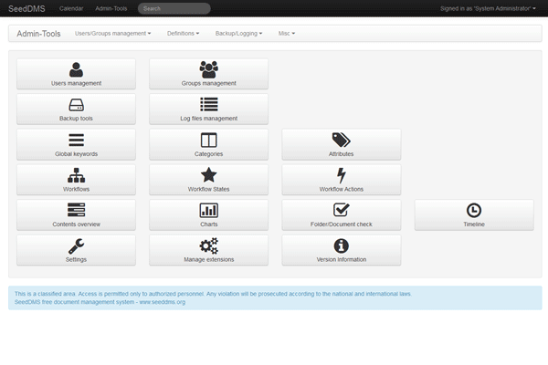 screenshot-SeedDMS