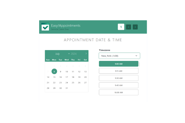 screenshot-EasyAppointments