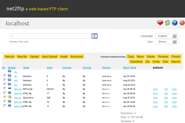 screenshot-net2ftp