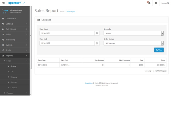 screenshot-OpenCart