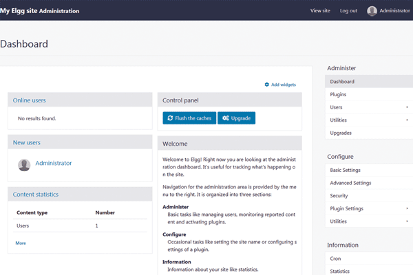 screenshot-Elgg 4