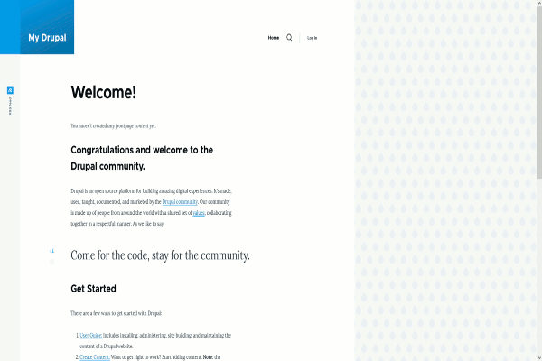 screenshot-Drupal Core 10