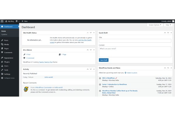 screenshot-WordPress 6.7