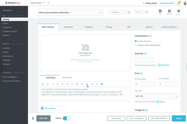 screenshot-PrestaShop 8