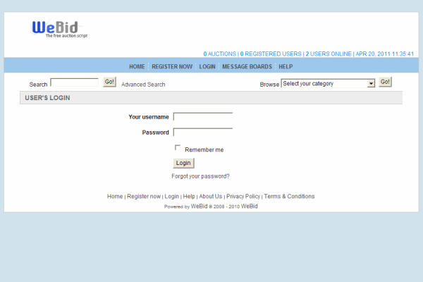 screenshot-WeBid