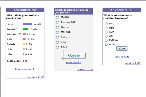 screenshot-Advanced Poll