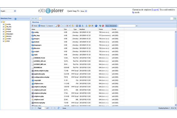 screenshot-eXtplorer