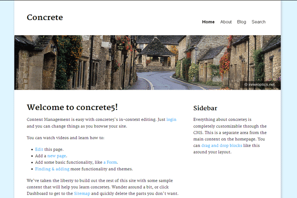 screenshot-Concrete CMS 5.6