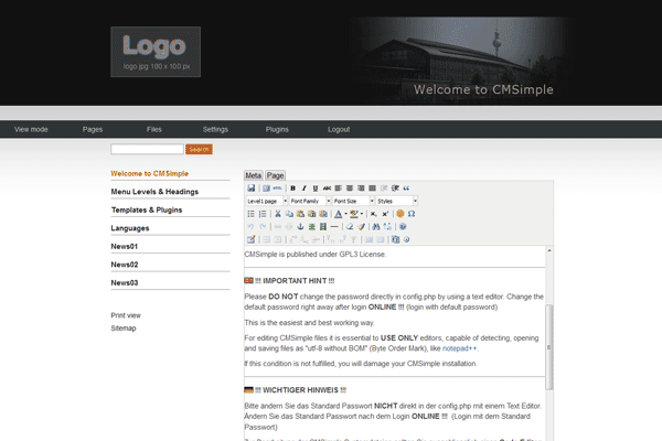 screenshot-CMSimple